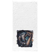 He's A Harp Wizard Bath Towel - Beyond T-shirts